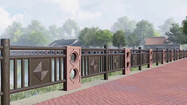 景觀(guān)河道護欄